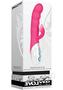 Instant-o Rechargeable Silicone G-spot Vibrator With Clitoral Suction - Pink